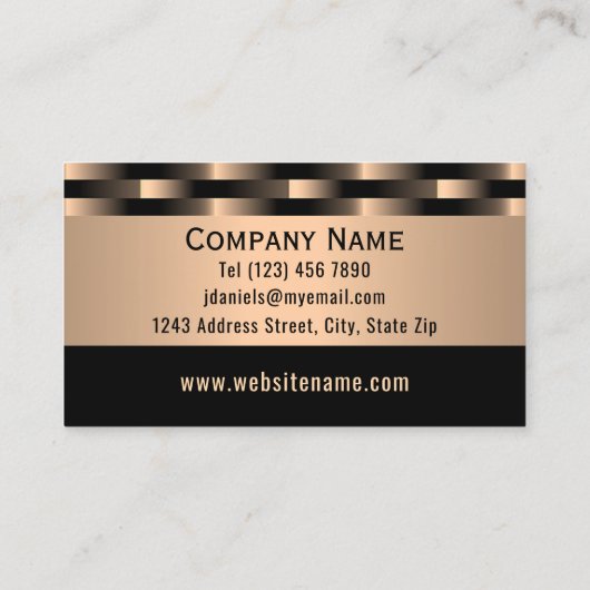 Personalized CPA Tax Preparer Business Card 名刺 (裏面)