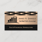 Personalized CPA Tax Preparer Business Card 名刺 (正面)