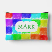 Personalized Crayon Blocks Kids Pencils Case アクセサリーポーチ (正面)