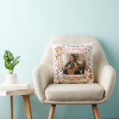 Personalized Crazy Cat Lady Photo Pillow  クッション (椅子)