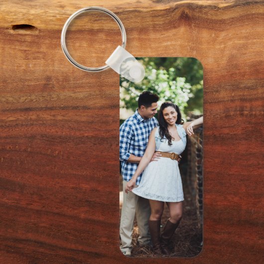 Personalized Create Your Own Photo Keychain Gift キーホルダー (正面)