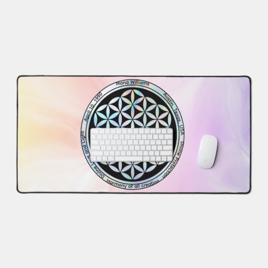 Personalized Creation Harmony  デスクマット (キーボード&マウス)