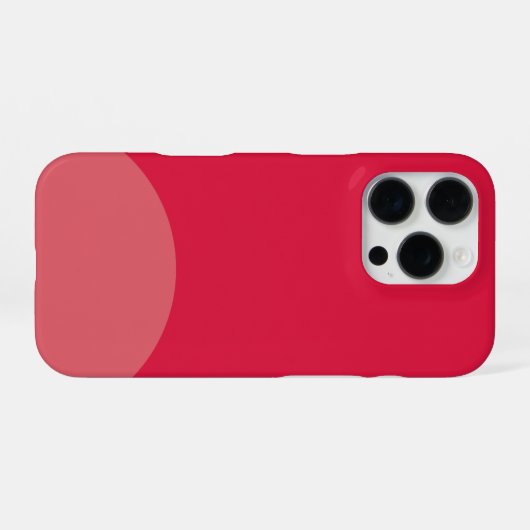 Personalized Crimson iPhone Case with Custom iPhoneケース (裏面横)