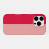 Personalized Crimson iPhone Case with Custom iPhoneケース (裏面横)