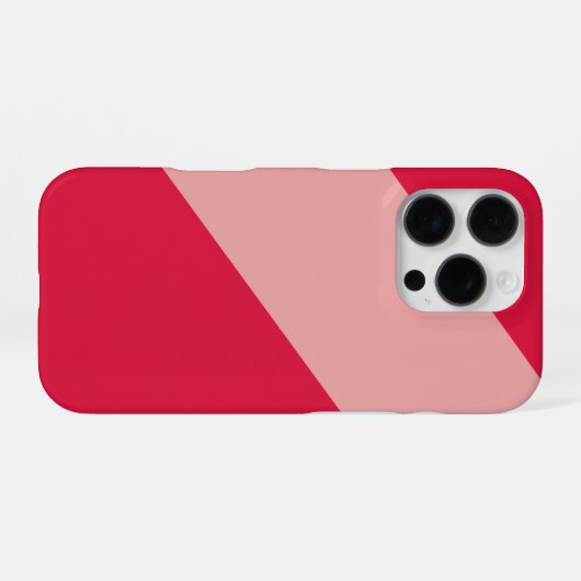 Personalized Crimson iPhone Case with Custom iPhoneケース (裏面横)