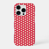 Personalized Crimson iPhone Case with Custom iPhoneケース (裏面)