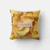 Personalized Crispy Potato Chip Design クッション (正面)