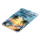 Personalized Cruise Cabin Door マグネット (左側)