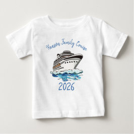 Personalized Cruise Ship ベビーTシャツ