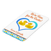 Personalized Cruising Ducks Cabin Door Magnet マグネット (左側)