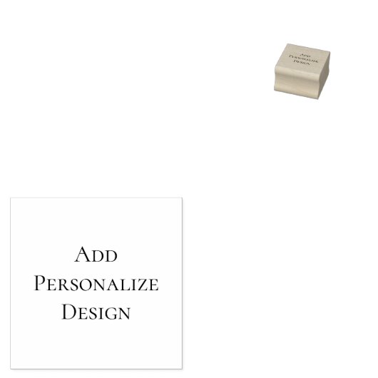 Personalized Custom 1" x 1" ラバースタンプ (押印)