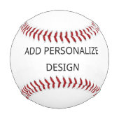 Personalized Custom Baseball –Add Your Design Here 野球ボール (裏面)