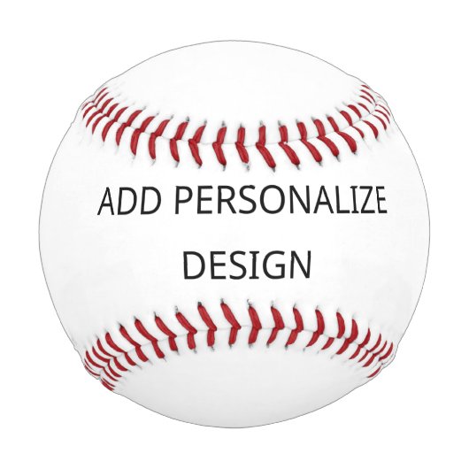 Personalized Custom Baseball –Add Your Design Here 野球ボール (正面)