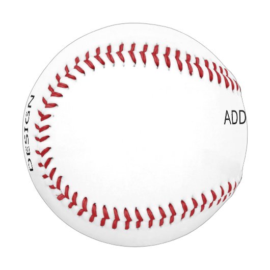 Personalized Custom Baseball –Add Your Design Here 野球ボール (正面左)