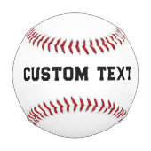Personalized Custom Baseball –Add Your Name Here 野球ボール (正面)