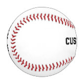 Personalized Custom Baseball –Add Your Name Here 野球ボール (正面左)