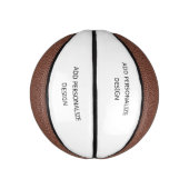 Personalized Custom Basketball – Your Design Here ミニバスケットボール (縦)