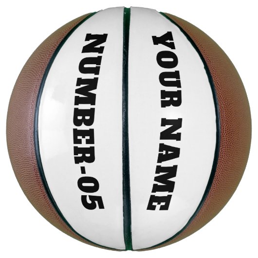 Personalized Custom Basketball – Your Text Here バスケットボール (縦)