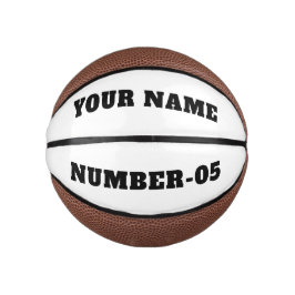 Personalized Custom Basketball –Your Text Here ミニバスケットボール