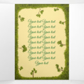 Personalized Custom Brochures Forest 三つ折りカード (内部中)