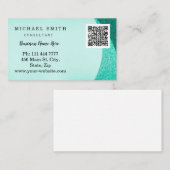 Personalized Custom Corporate QR Code Logo Busines 名刺 (正面/裏面)