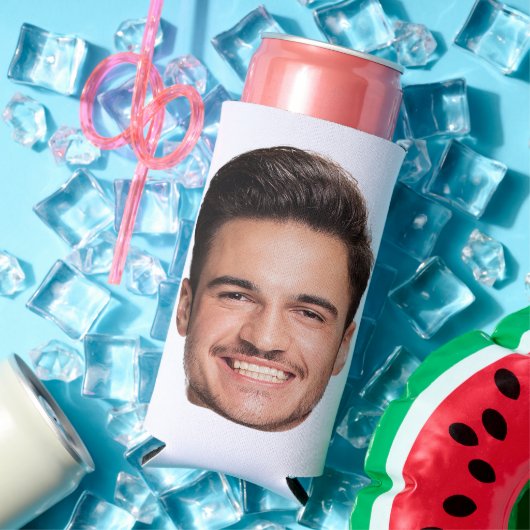 Personalized Custom Face スリム缶クーラー (インサイチュ 夏)