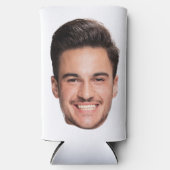 Personalized Custom Face スリム缶クーラー (正面)