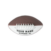 Personalized Custom Football –Add Your Text Here アメリカンフットボール (正面)