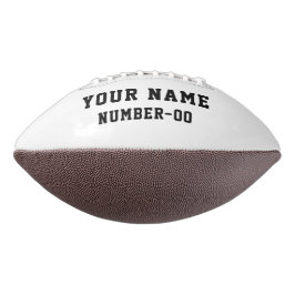 Personalized Custom Football –Add Your Text Here アメリカンフットボール
