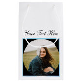 Personalized Custom Gift Bag for Celebrations スモールペーパーバッグ (裏面)