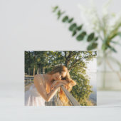 Personalized Custom Image Postcard for Unique Mess ポストカード (スタンド正面)