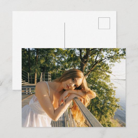 Personalized Custom Image Postcard for Unique Mess ポストカード (正面/裏面)