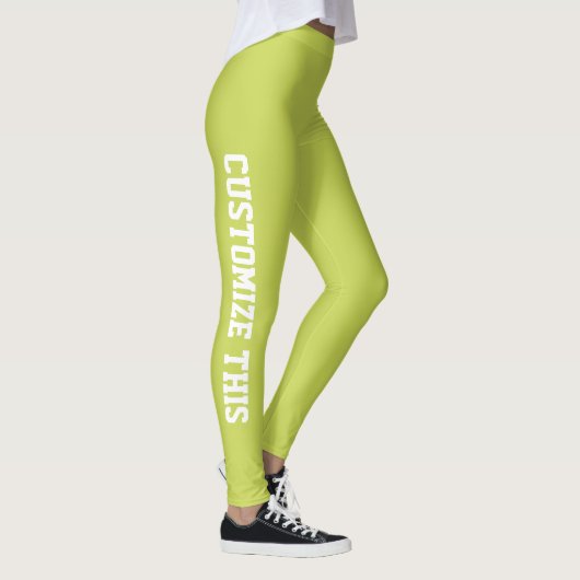 Personalized Custom Leggings for Women レギンス (右)