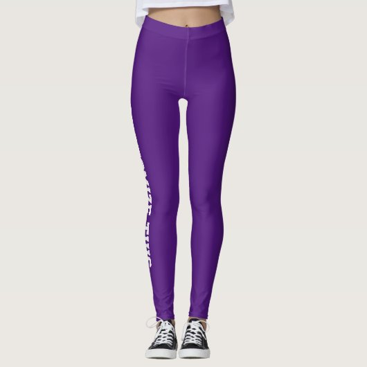 Personalized Custom Leggings for Women レギンス (正面)