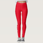 Personalized Custom Leggings for Women レギンス (正面)