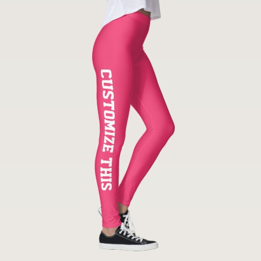 Personalized Custom Leggings for Women レギンス (右)