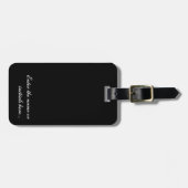 Personalized Custom Luggage Tag ラゲッジタグ (正面横)