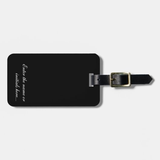 Personalized Custom Luggage Tag ラゲッジタグ (正面横)