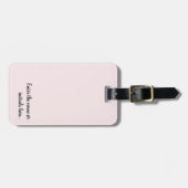 Personalized Custom Luggage Tag ラゲッジタグ (正面横)