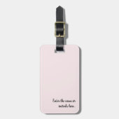 Personalized Custom Luggage Tag ラゲッジタグ (正面縦)