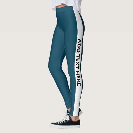 Personalized Custom Made Leggings | Create Your Ow レギンス (左)