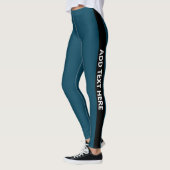 Personalized Custom Made Leggings | Create Your Ow レギンス (左)