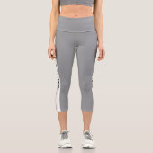 Personalized Custom Made Leggings– Create Your Own カプリレギンス (正面)