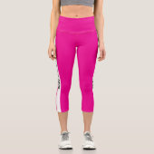 Personalized Custom Made Leggings– Create Your Own カプリレギンス (正面)