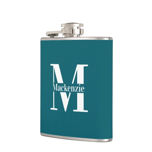 Personalized Custom Made Monogrammed フラスク (左)