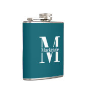 Personalized Custom Made Monogrammed フラスク (右)