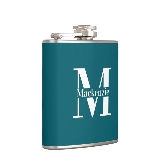 Personalized Custom Made Monogrammed フラスク (右)