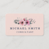 Personalized Custom Minimalist Modern QR Code Logo 名刺 (正面)