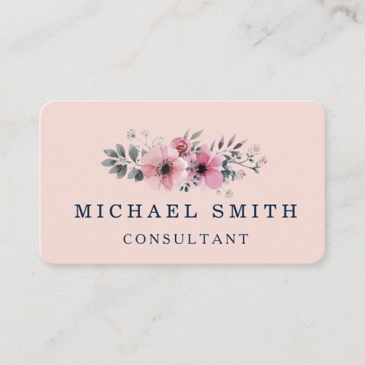 Personalized Custom Minimalist Modern QR Code Logo 名刺 (正面)