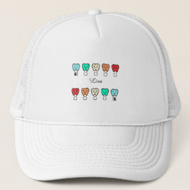 Personalized- Custom Name Cute Dental Cap キャップ